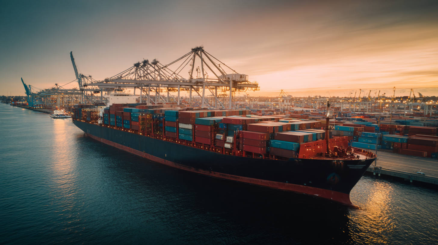 container_ship_at_yard_sunrise