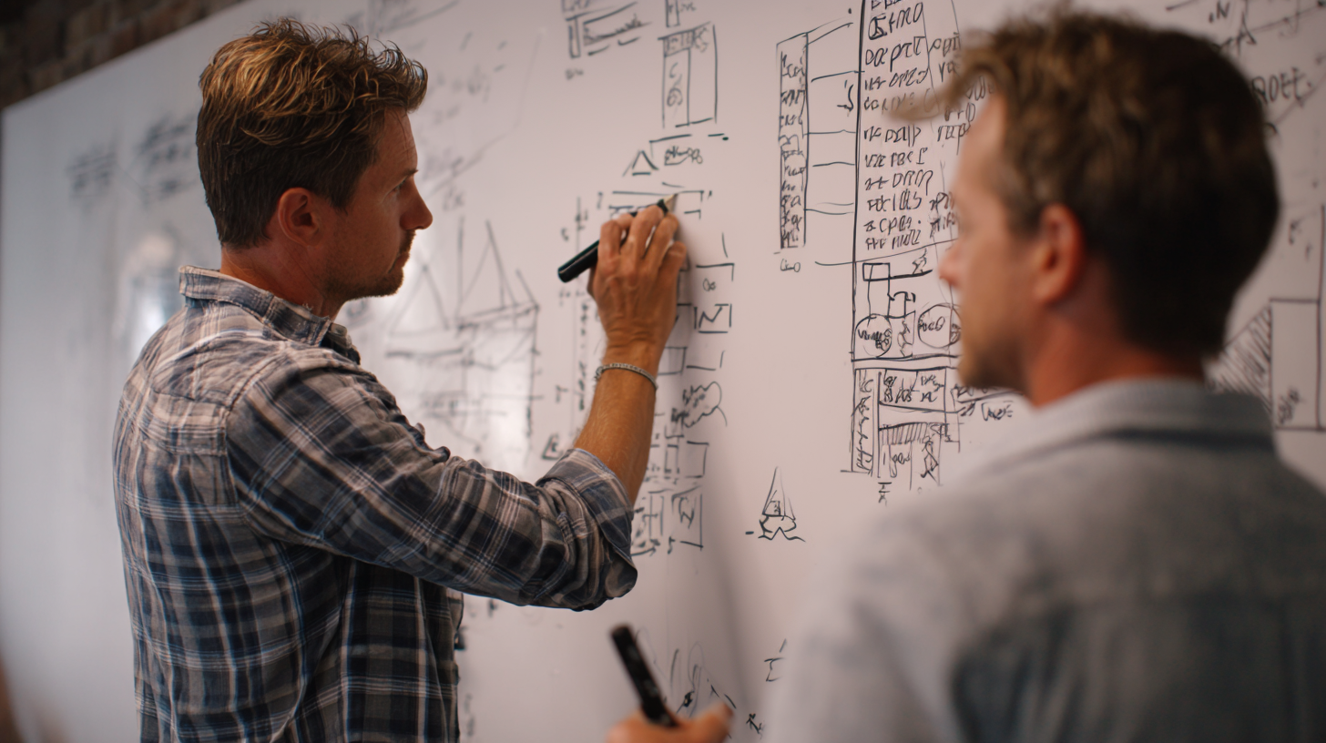 whiteboarding_logistics_manager_planning