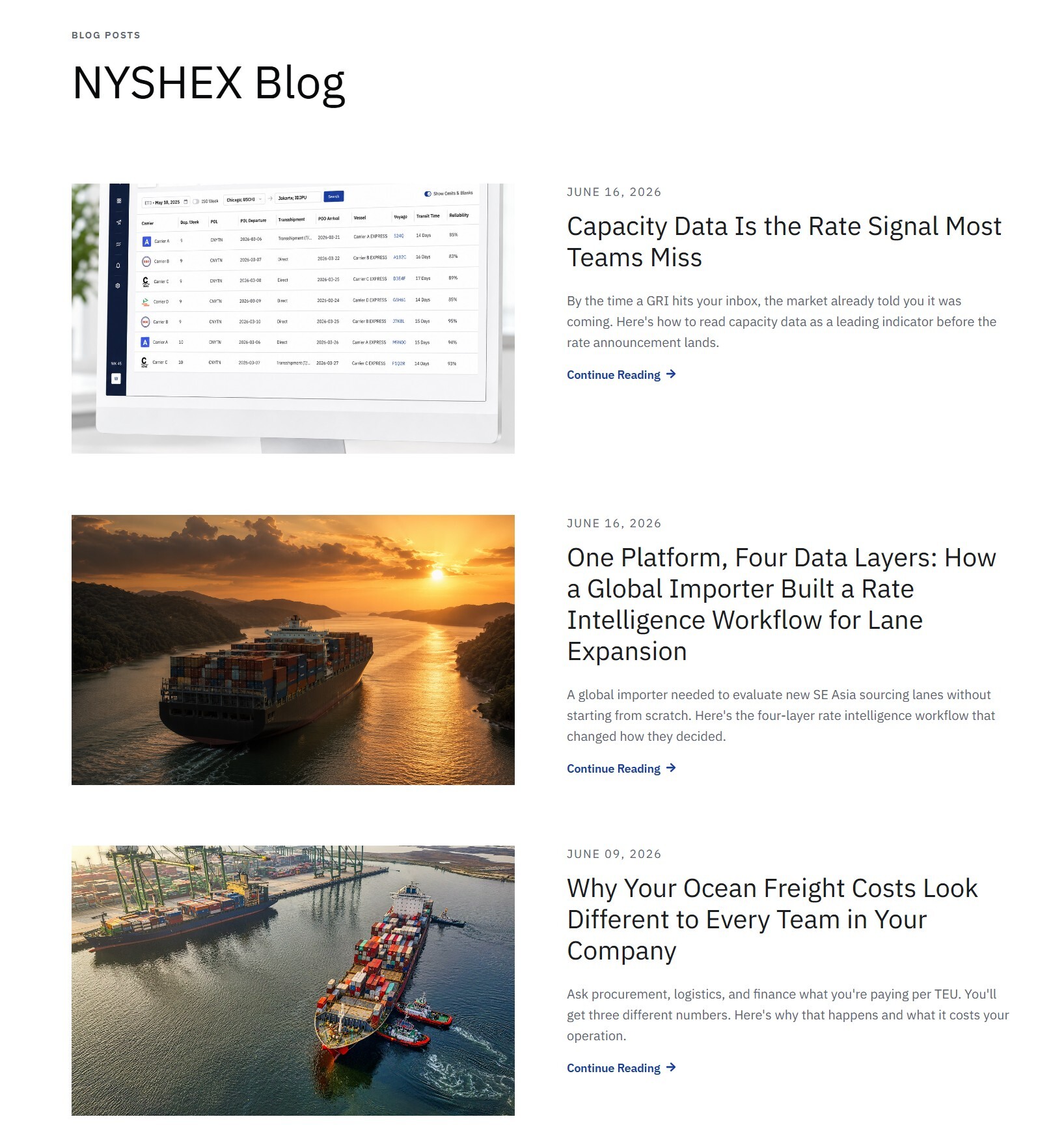 NYSHEX Blog
