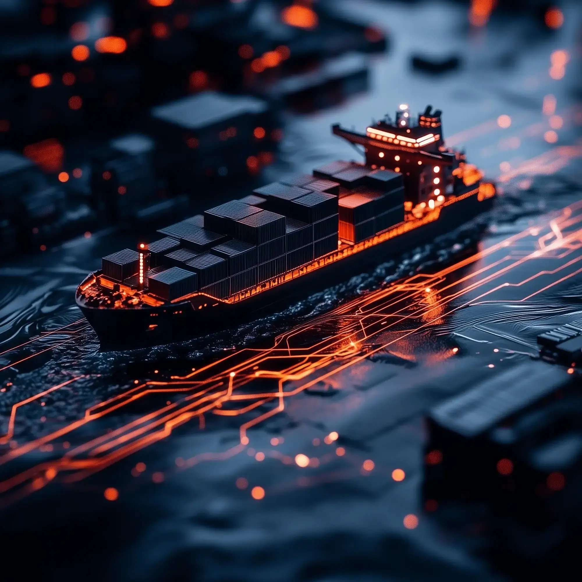 sebast1an_A_high-tech_oceanic_scene_showing_a_container_ship_tr_3cae33dc-03de-4b82-bd83-ac671fae9103-min