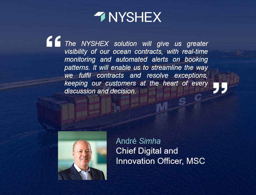 NYSHEX Partners with MSC to Digitize Contract Performance